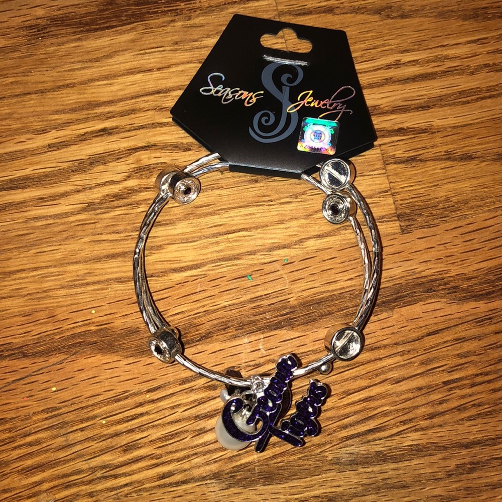 LSU fashion jewelry bracelet